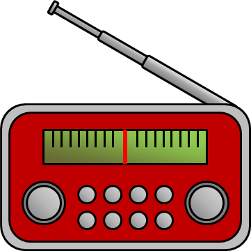 ラジオのイラスト画像