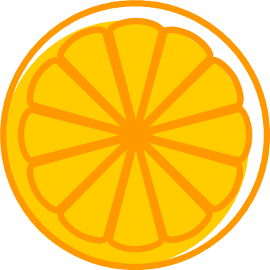 オレンジのイラスト画像
