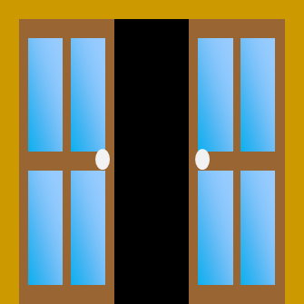 ドアのイラスト画像