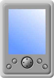 PDAのイラスト画像