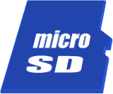 マイクロSDカードのイラスト画像
