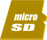 マイクロSDカードのイラスト画像