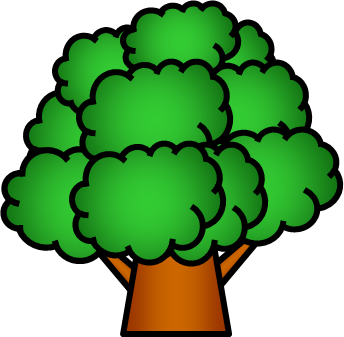 樹木のイラスト画像