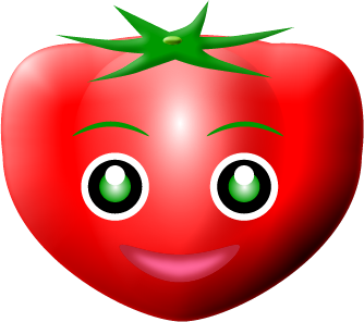トマトのイラスト画像