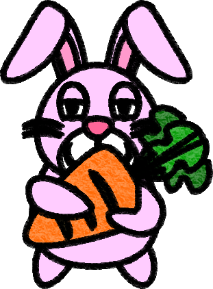 ウサギのイラスト画像