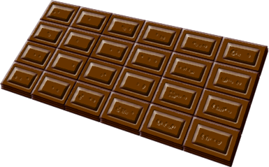 チョコレートのイラスト画像