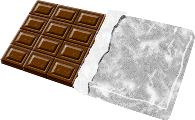 チョコレートのイラスト画像