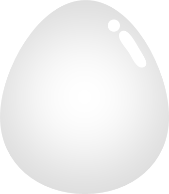 ニワトリ卵のイラスト画像