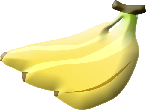 バナナのイラスト フリー 無料で使えるイラストカット Com
