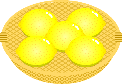 レモンのイラスト画像