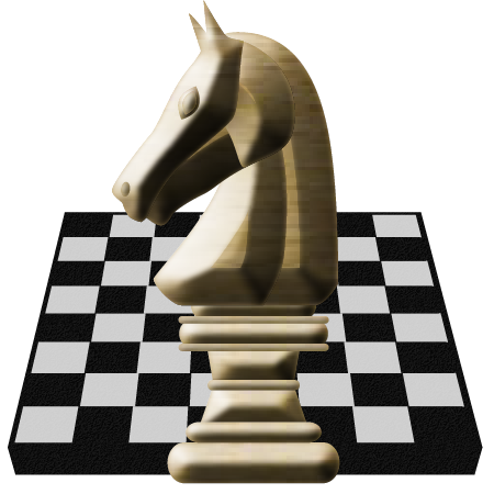 チェス駒のナイトのイラスト フリー 無料で使えるイラストカット Com