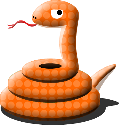 ヘビのイラスト画像