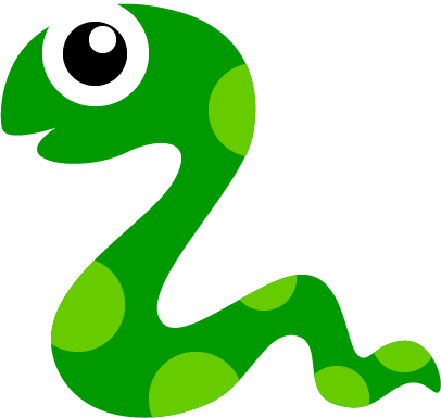 ヘビのイラスト画像