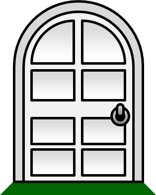 ドア 扉 出入り口のイラスト ページ 4 フリー 無料で使えるイラストカット Com
