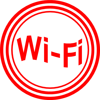 Wi-Fiの電波が飛んでいるイメージ画像