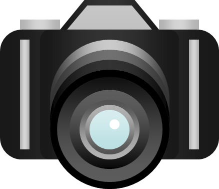 デジタルカメラ 一眼レフカメラのイラスト フリー 無料で使える