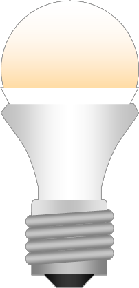 LED電球のイラスト画像