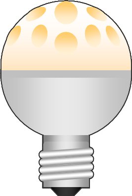 LED電球のイラスト画像