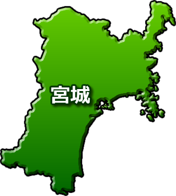 宮城 県 地図 フリー 素材 Masiko