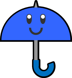 傘のマーク画像