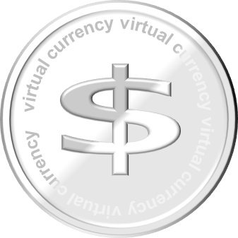 仮想通貨のイラスト画像