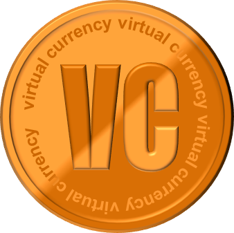 仮想通貨のイラスト画像