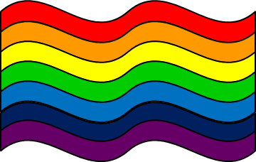 虹のイラスト画像