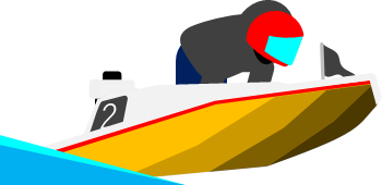 ボートレースのイラスト画像