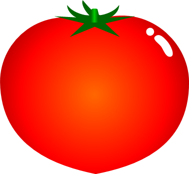 トマトのイラスト １ フリー 無料で使えるイラストカット Com