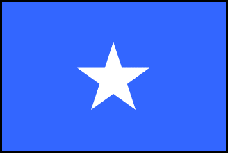 ソマリアの国旗のイラスト画像