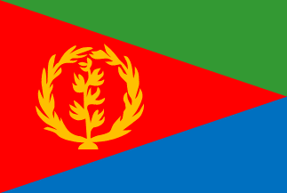 エリトリアの国旗のイラスト画像2
