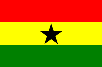 ガーナの国旗のイラスト画像2