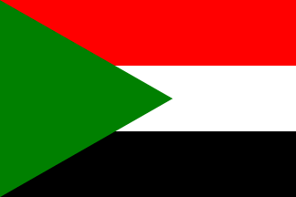 スーダンの国旗のイラスト画像2