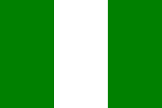 ナイジェリアの国旗のイラスト画像2