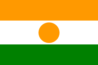 ニジェールの国旗のイラスト画像2