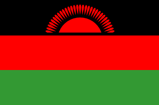 マラウイの国旗のイラスト画像2