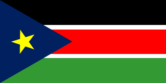 南スーダンの国旗のイラスト画像2