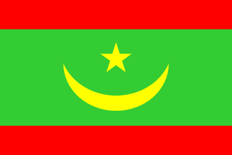 モーリタニアの国旗のイラスト画像2