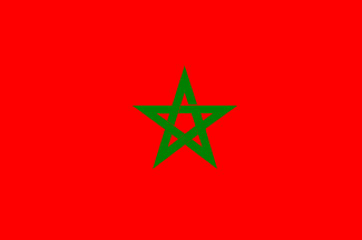 モロッコの国旗のイラスト画像2