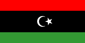 リビアの国旗のイラスト画像2