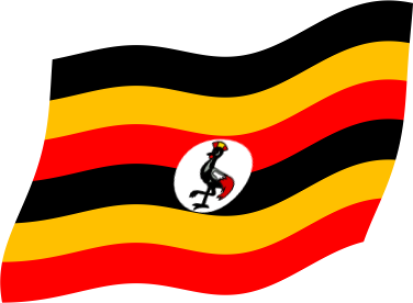 ウガンダの国旗のイラスト フリー 無料で使えるイラストカット Com