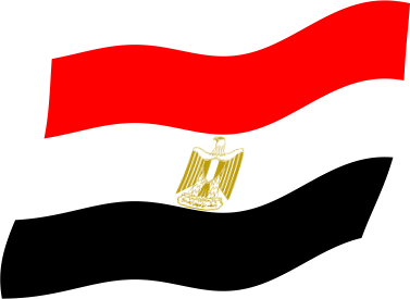 エジプトの国旗のイラスト画像3