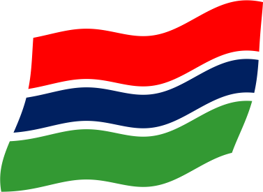ガンビアの国旗のイラスト フリー 無料で使えるイラストカット Com