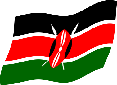 ケニアの国旗のイラスト画像3