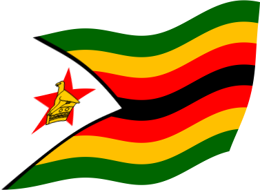 ジンバブエの国旗のイラスト画像3