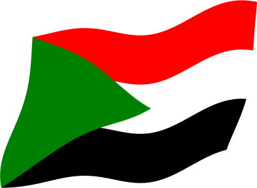 スーダンの国旗のイラスト画像3