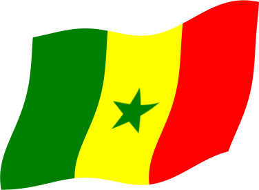 セネガルの国旗のイラスト画像3