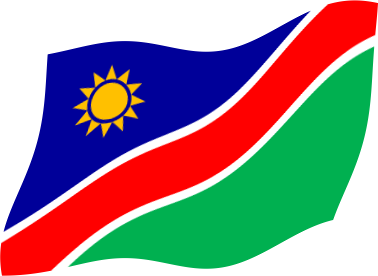ナミビアの国旗のイラスト フリー 無料で使えるイラストカット Com