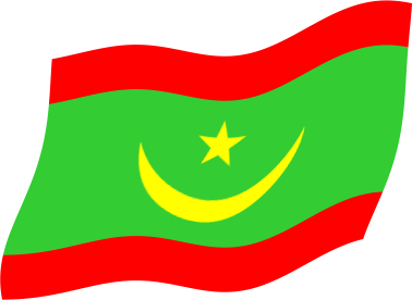 モーリタニアの国旗のイラスト画像3