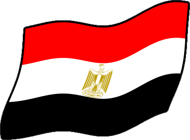 エジプトの国旗のイラスト画像4